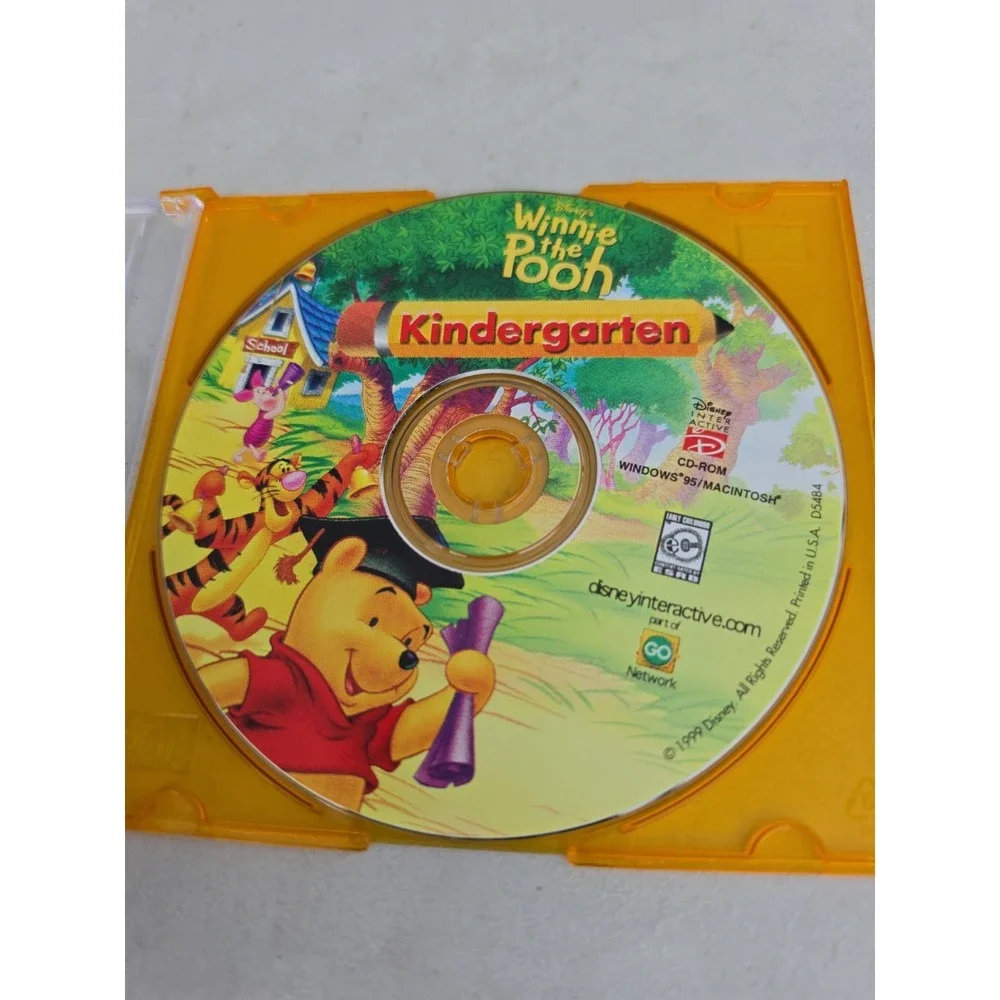 Disney's Winnie the Pooh Kindergarten PC CD-ROM Educational Game
